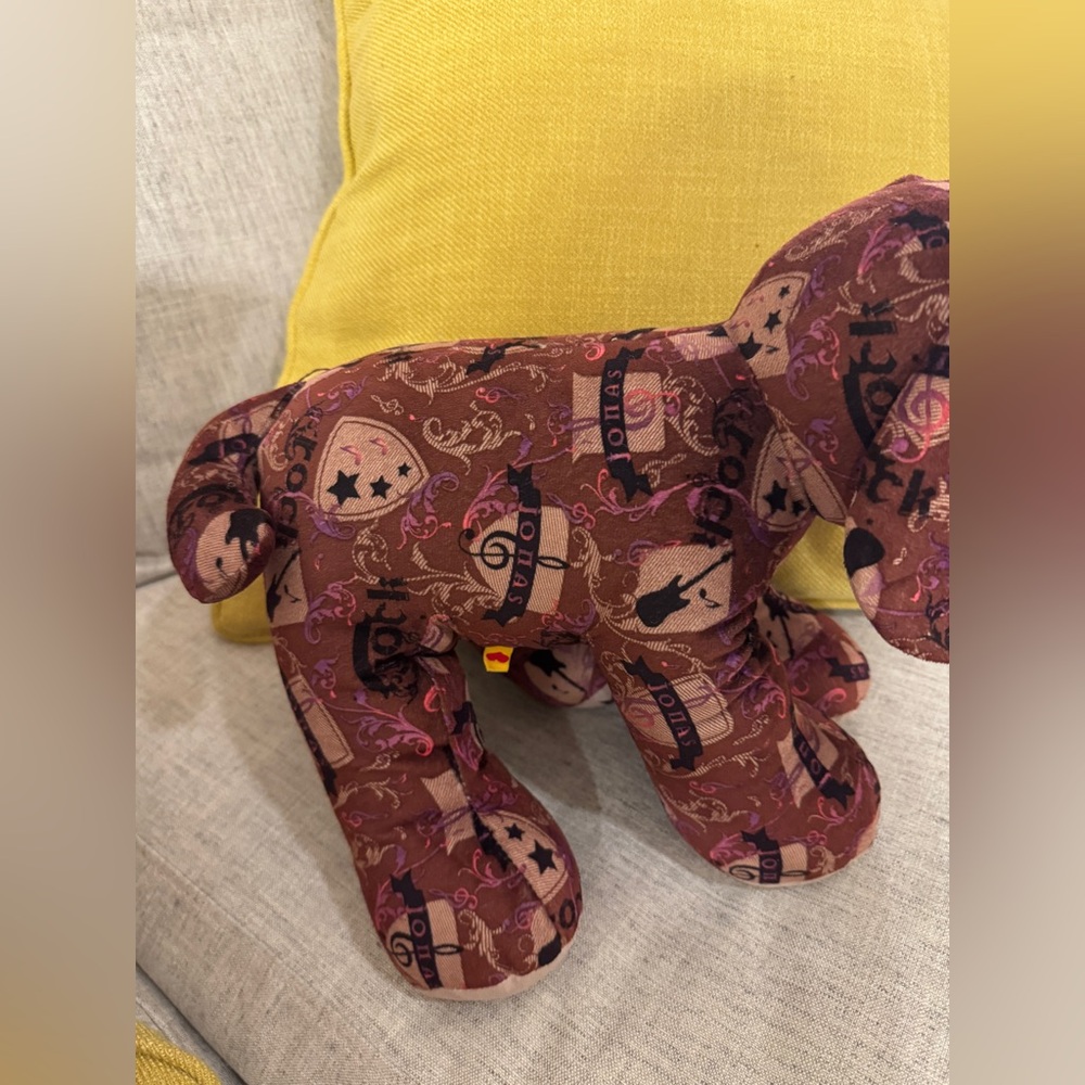 Build A Bear 14" JONAS BROTHERS Plush Dog RARE puppy - Picture 2 of 3